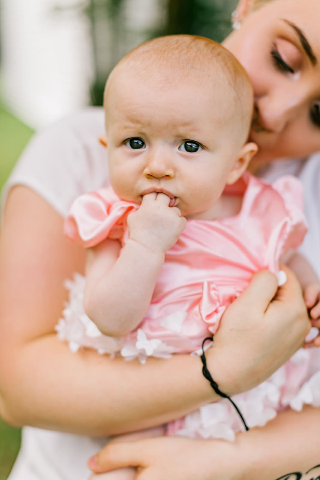 Richmond mommy-and-me photography session showcasing a single mom and her daughter with a special name tattoo.